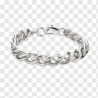Pulsera plata hombre