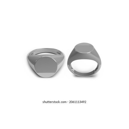 Anillo sello hombre