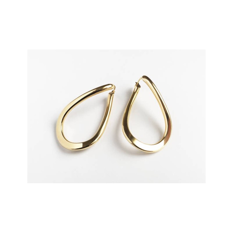 Aretes oro mujer
